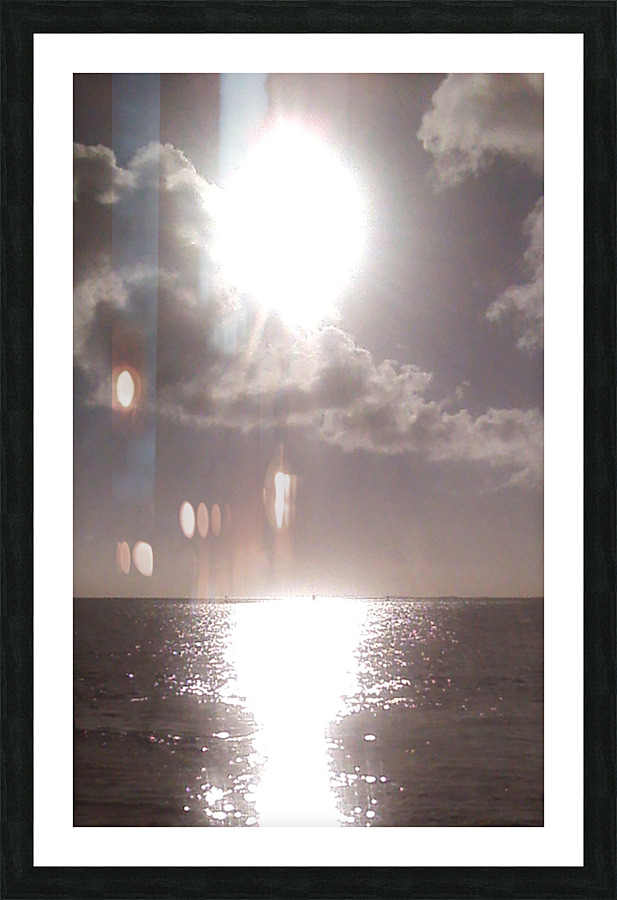 Sunset Picture Frame print
