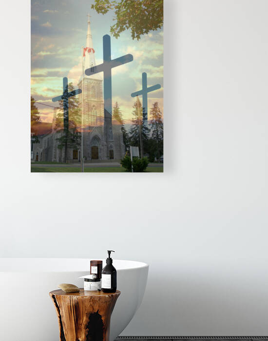 St. Peter-In- Chains and Calvary by Ron Crough