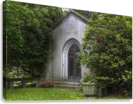 Page Mausoleum Canvas Print