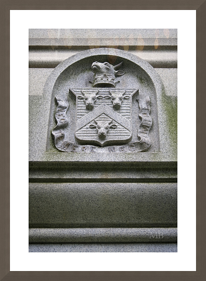 Bulkeley Monument Detail Picture Frame print