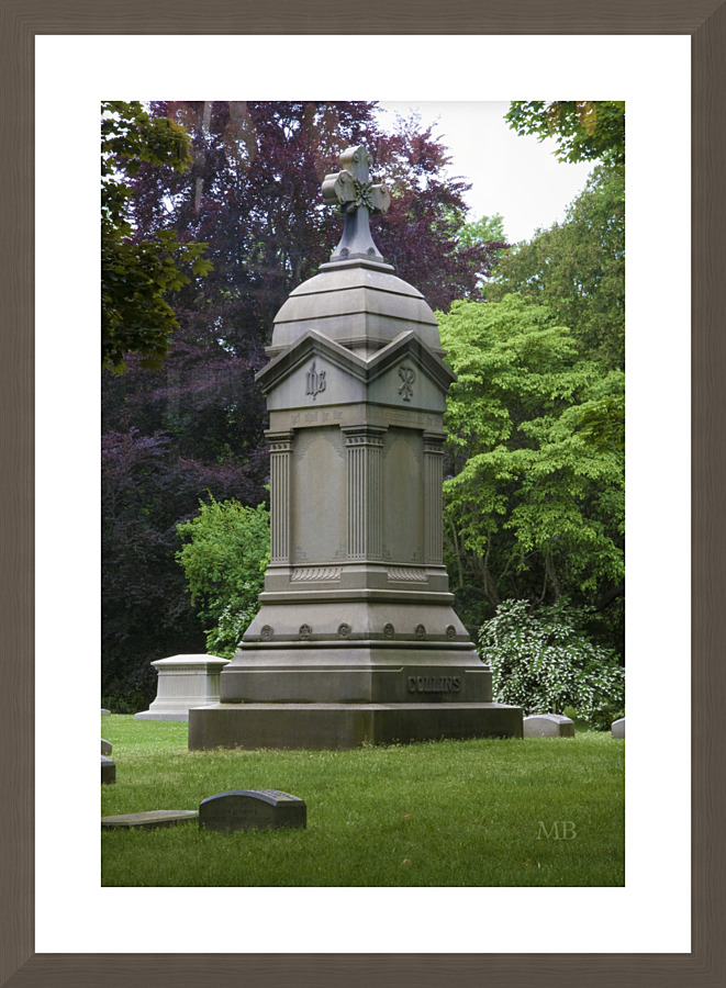 Collins Monument Picture Frame print