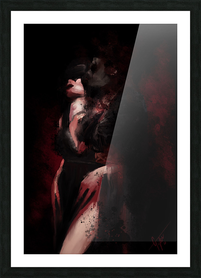 Wicked Games Picture Frame print