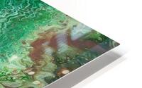 Green Phoenix  HD Metal print