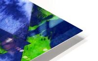 Earth Banner HD Metal print