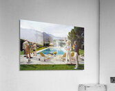 Poolside Conversation - Slim Aarons Acrylic Print
