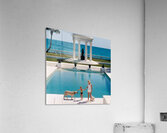Nice Pool - Slim aarons Acrylic Print