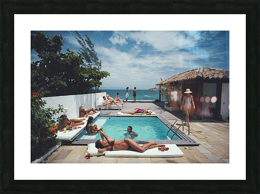 Buzios - Slim Aarons Picture Frame print