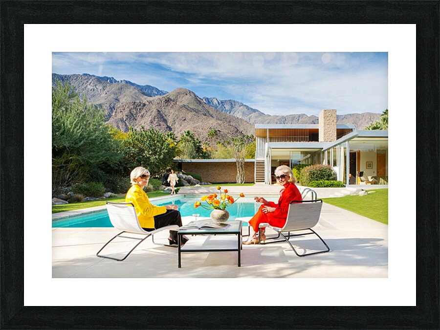  Poolside Gossip - Slim aarons Picture Frame print