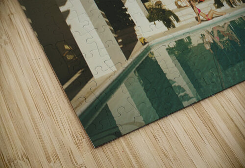 Poolside In Arizona - Slim Aarons chirsteven puzzle