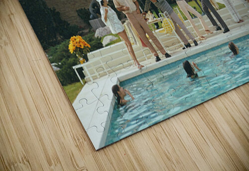 Poolside Host - Slim Aarons chirsteven puzzle