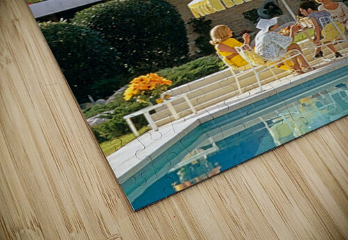 Poolside Scenery Slim Aarons chirsteven puzzle