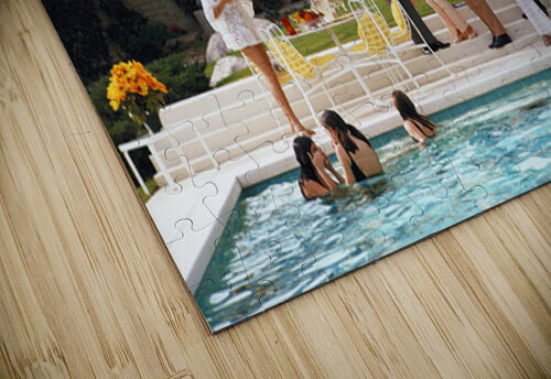 Poolside Party - Slim Aarons chirsteven puzzle