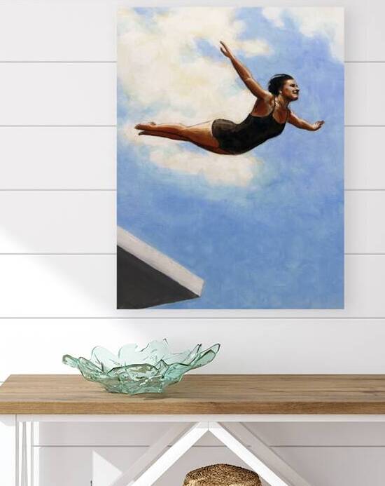 Diver in the Air I   Sarah Morrissette by chirsteven