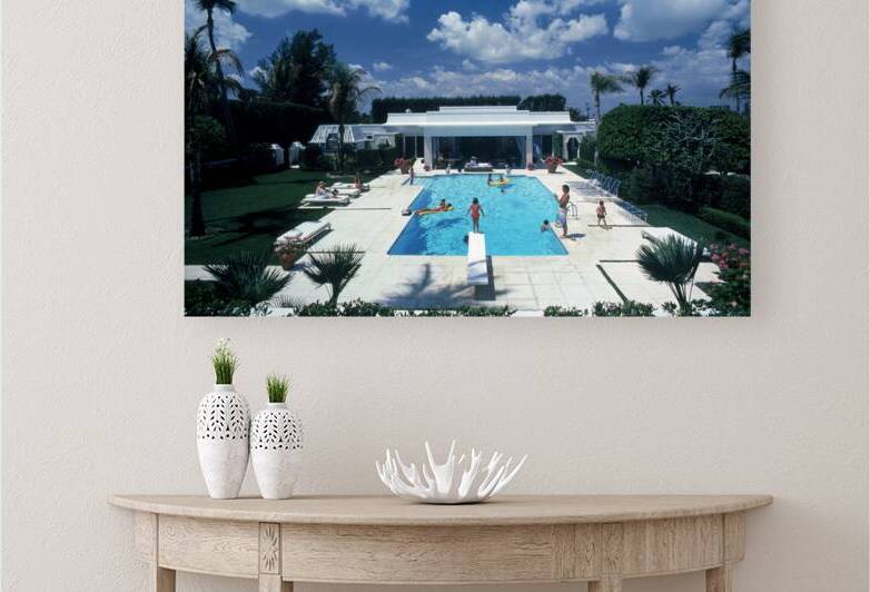 Pool In Palm Beach - Slim Aarons by chirsteven