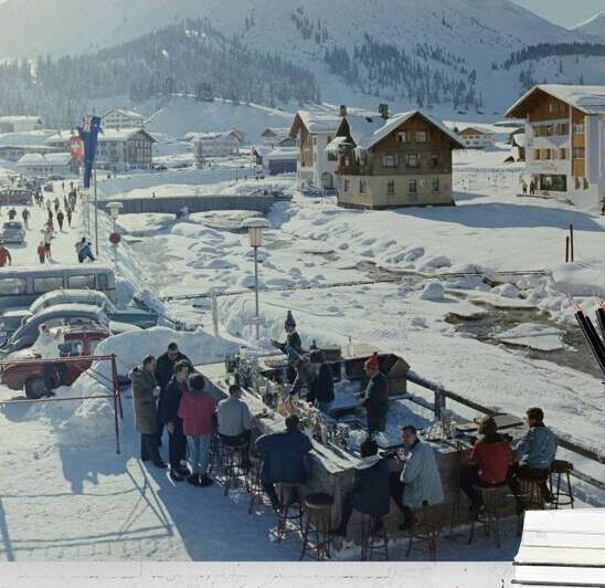 Lech Ice Bar - Slim Aarons by chirsteven