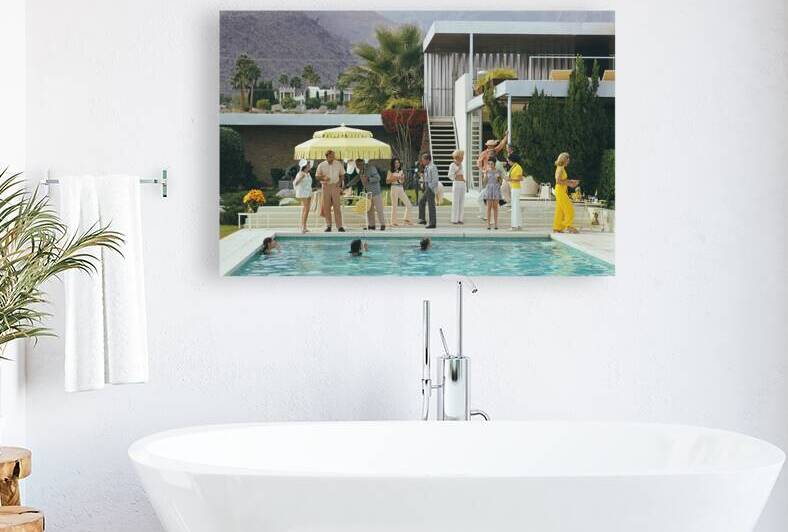 Poolside Host - Slim Aarons by chirsteven
