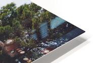 Poolside Conversation - Slim Aarons HD Metal print
