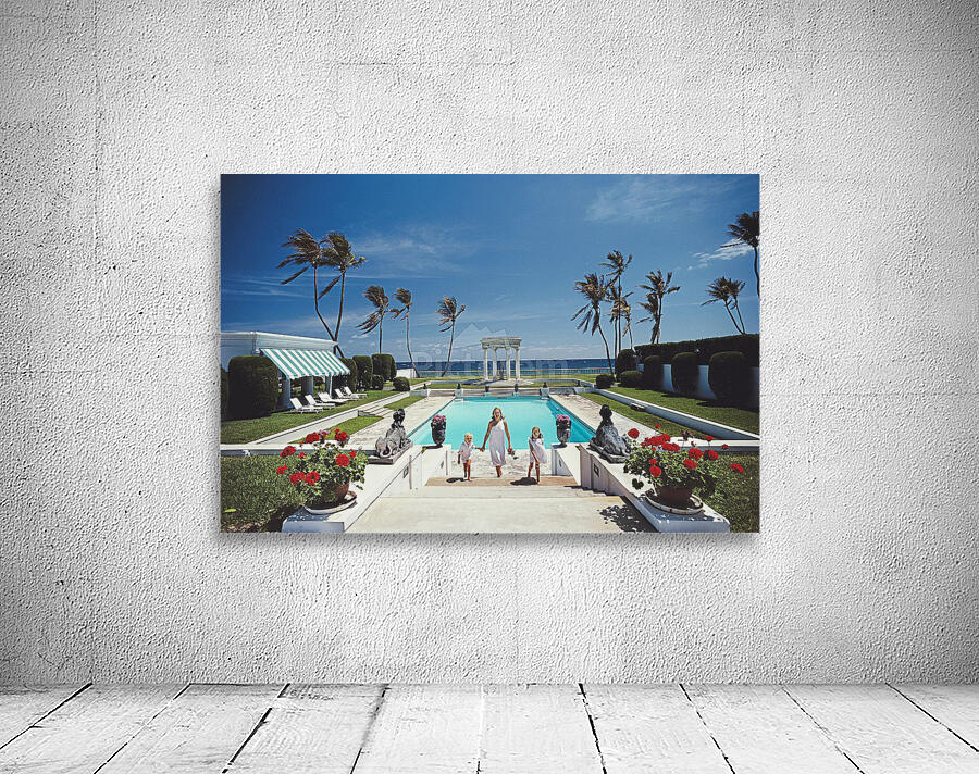 Neo Classical Pool - Slim Aarons Wall Preview