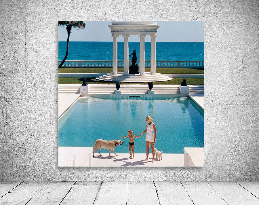 Nice Pool - Slim aarons Wall Preview