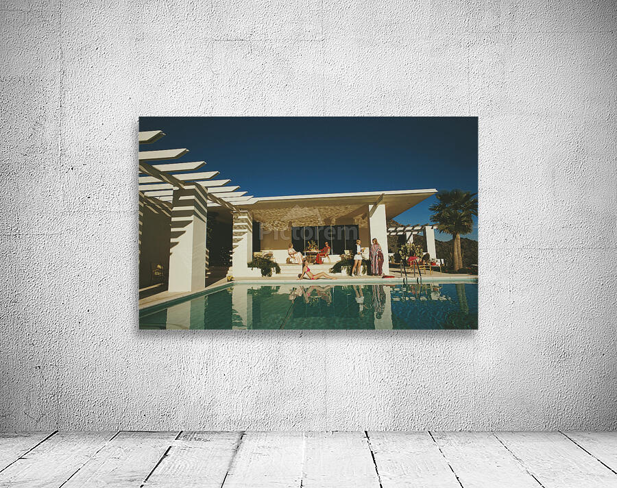 Poolside In Arizona - Slim Aarons Wall Preview