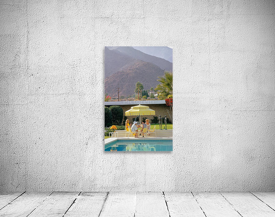 Poolside Scenery Slim Aarons Wall Preview