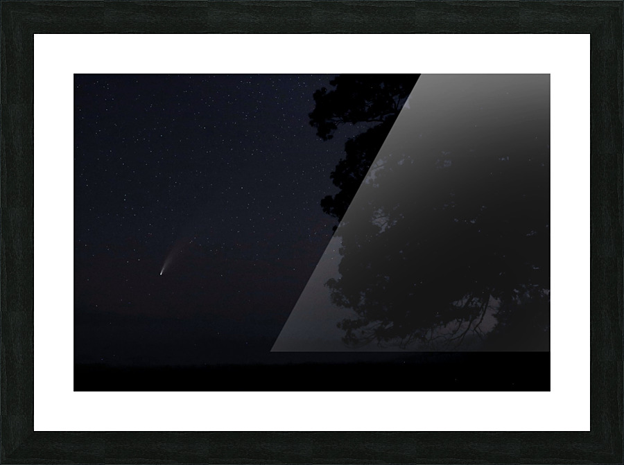 Neowise two 14 July 20 Picture Frame print