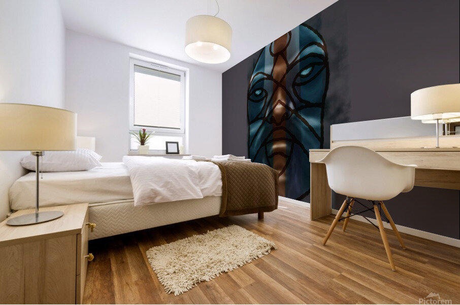 Mask Mural print