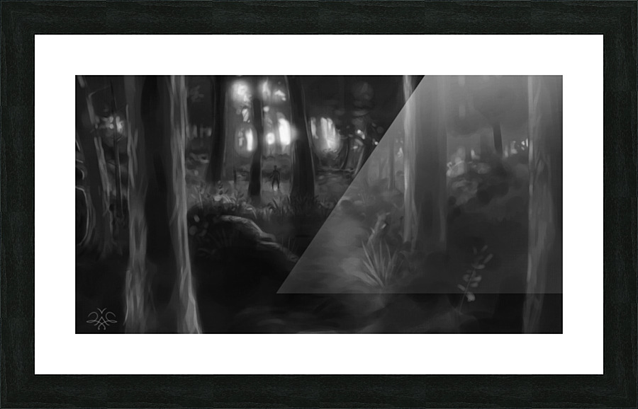 Forest Picture Frame print