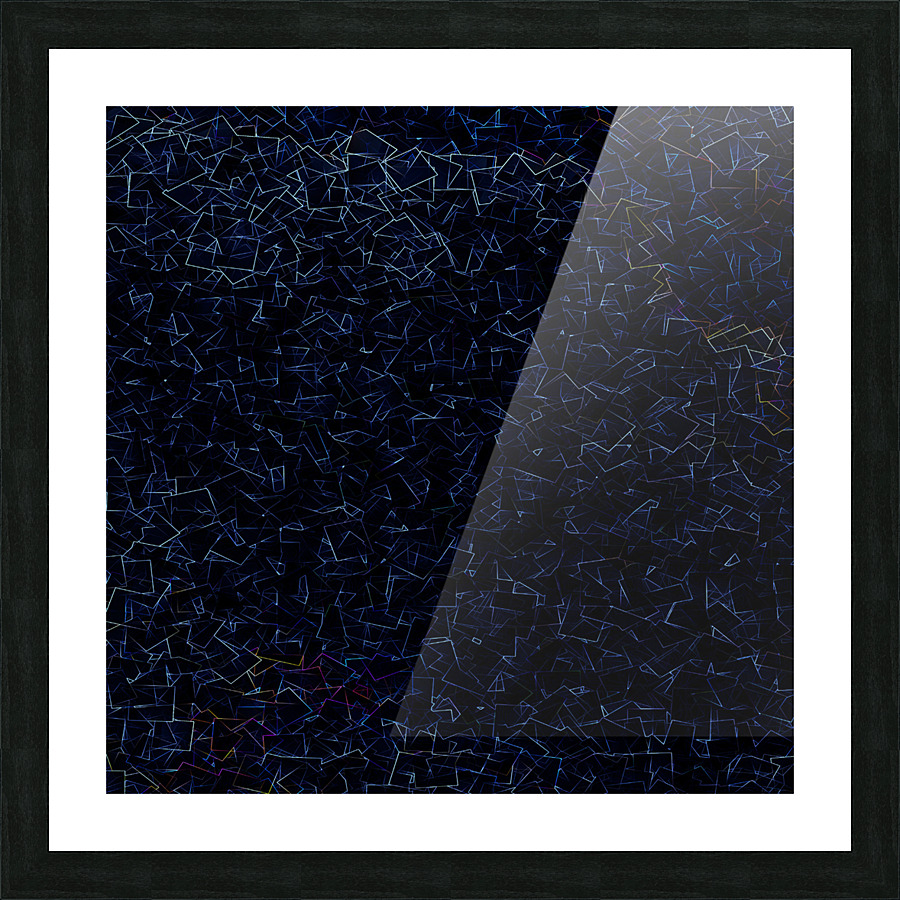 Dark Matter Picture Frame print