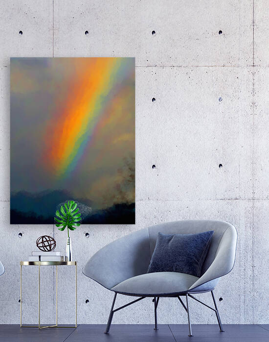 Rainbow Painting by Robert Stretch