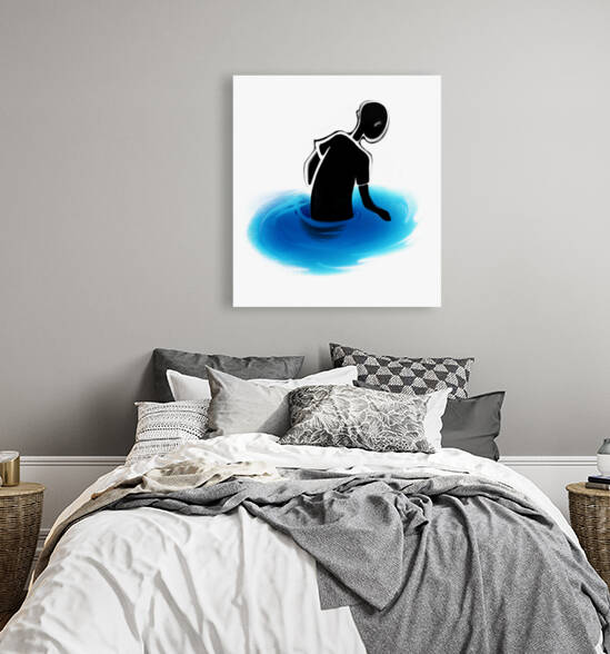 Wading by Robert Stretch
