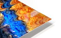Swirl Sunset HD Metal print