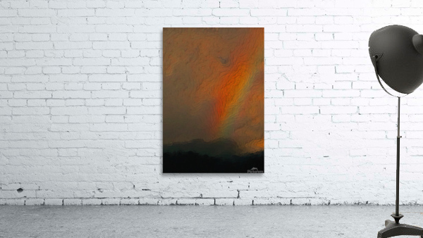 Topographic Rainbow Wall Preview