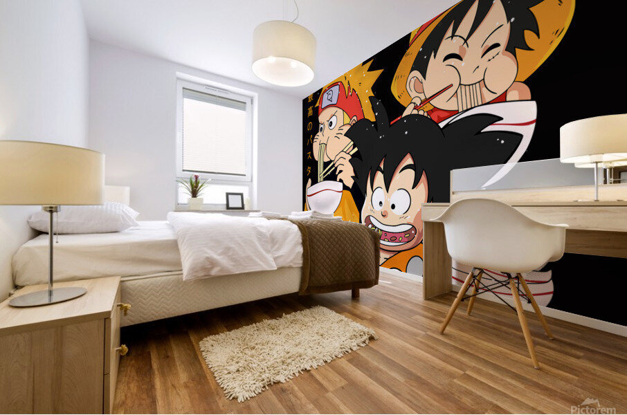 ramen collage 29 Mural print