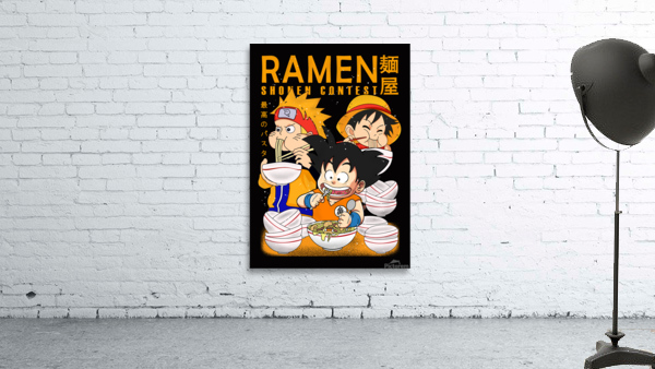 ramen collage 29 Wall Preview