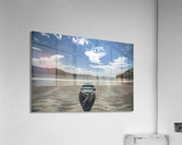 Boat on beach Acrylic Print