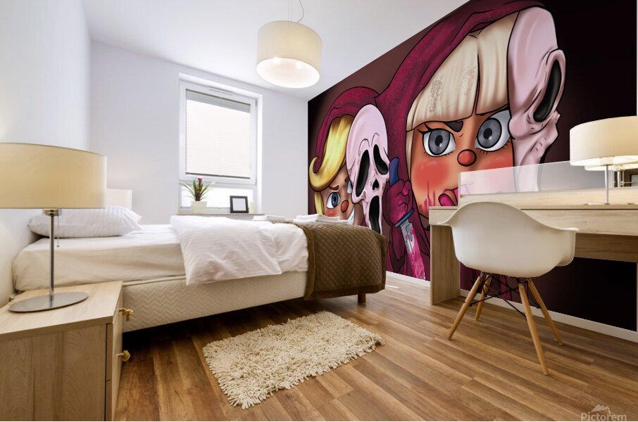 Scream Mural print