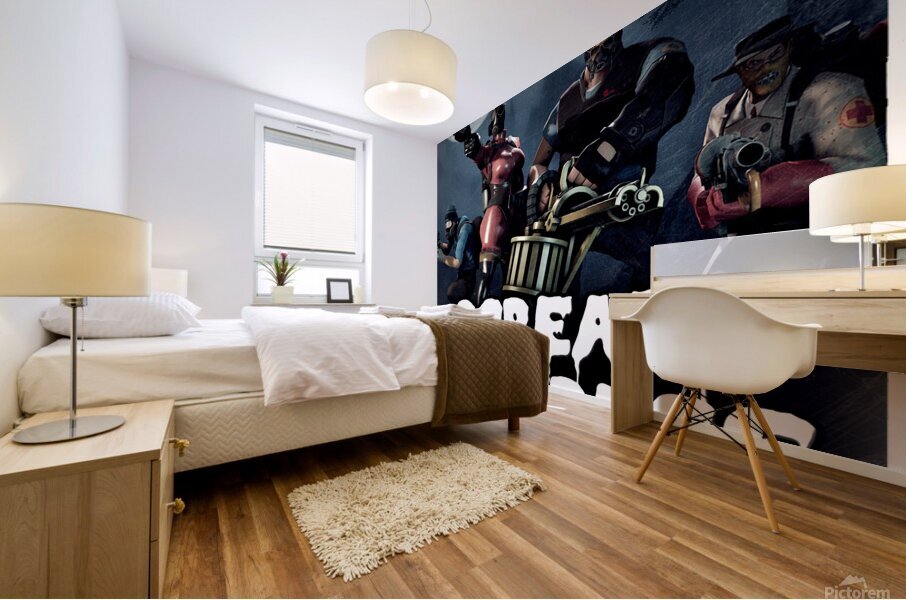 Scream Mural print