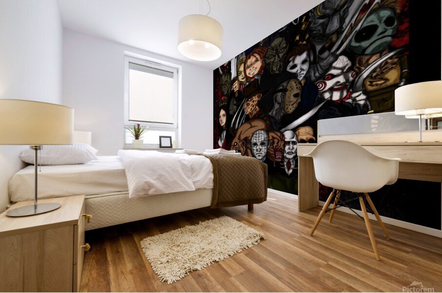 Scream Mural print