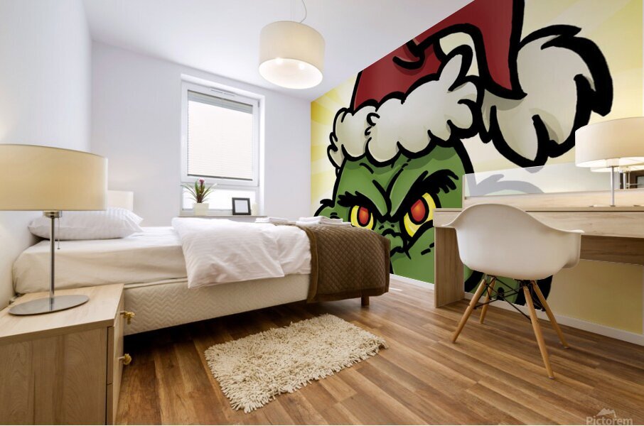 The Grinch Mural print