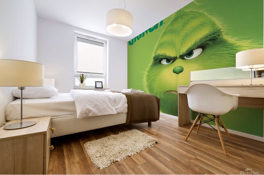 The Grinch Mural print