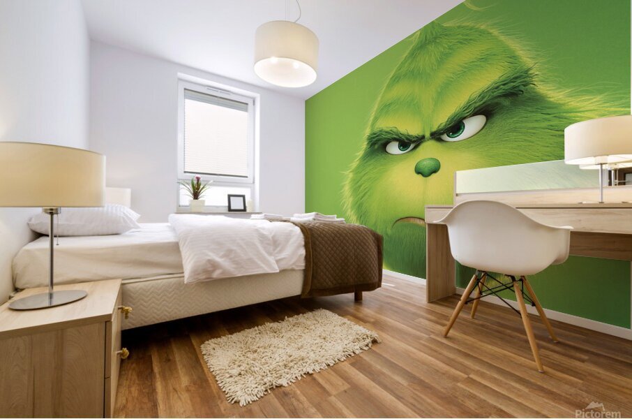The Grinch Mural print