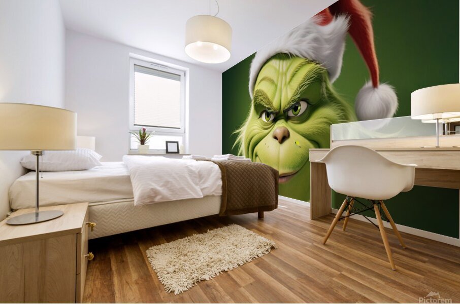 The Grinch Mural print