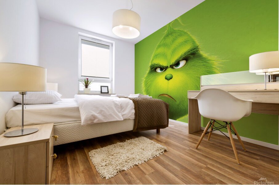 The Grinch Mural print