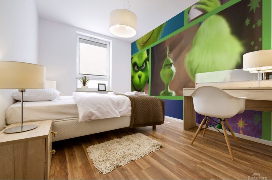 The Grinch Mural print