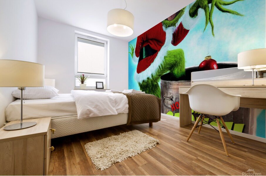 The Grinch Mural print