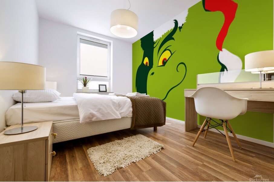 The Grinch Mural print