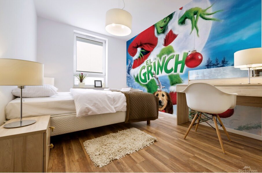 The Grinch Mural print