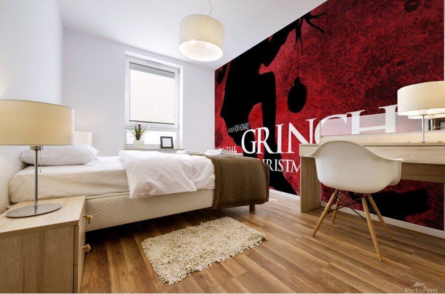 The Grinch Mural print