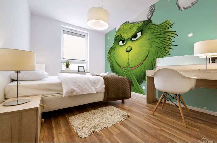 The Grinch Mural print